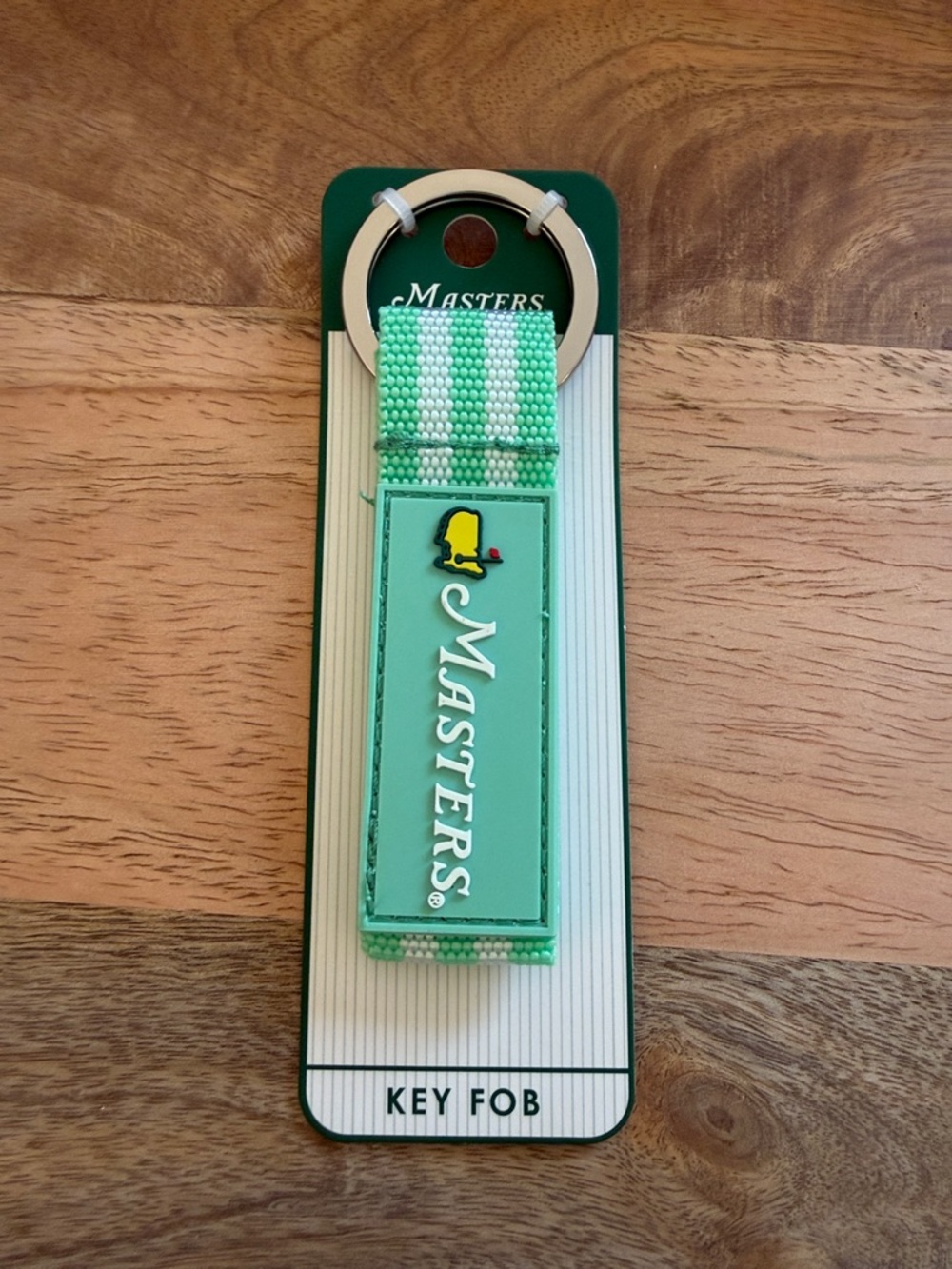 Masters 2026 Green Key Fob with Logo-all orders mail in 24 hrs!